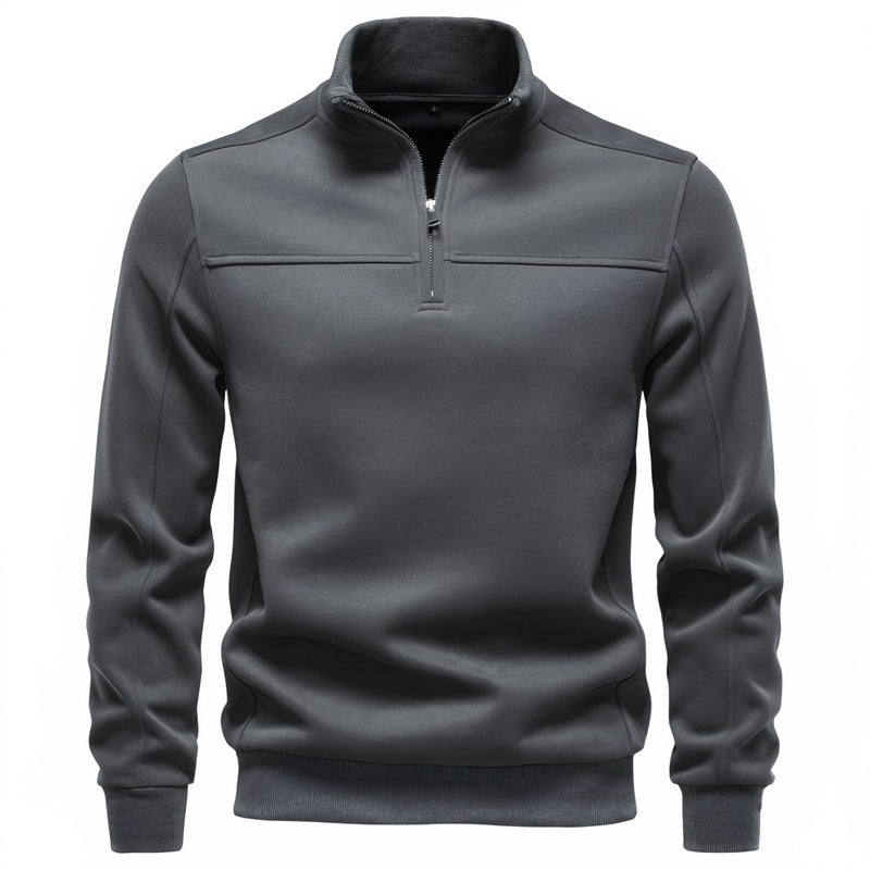 Photo: Dover Brushed Half-Zip Pullover | Seoden London