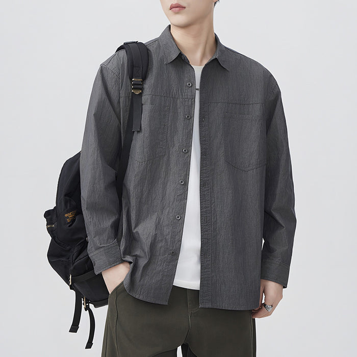 Men's Lightweight Workwear Shirt Jacket