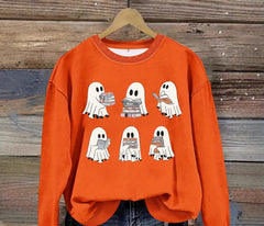 Photo: Bookworm Ghosts Sweatshirt | Seoden London — view 4