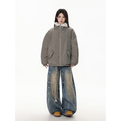 Photo: Helsinki Puffer Jacket with Faux Fur Collar | Seoden London — view 2
