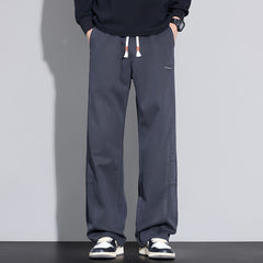 Photo: Portland Straight-Leg Drawstring Trousers | Seoden London — view 3