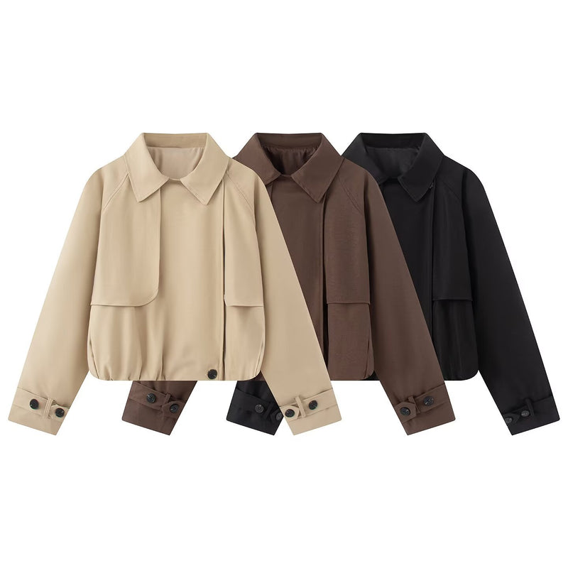 Photo: Kobe Minimal Cropped Jacket | Seoden London