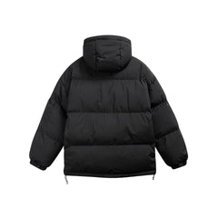 Photo: Oxford Check-Lined Hooded Puffer Jacket | Seoden London — view 8