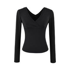 Photo: Everyday Cross V-Neck Stretch Top | Seoden London — view 9