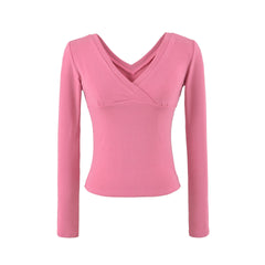 Photo: Everyday Cross V-Neck Stretch Top | Seoden London — view 1