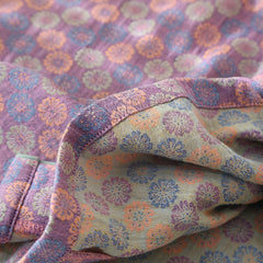 Photo: Women's Floral Cotton Gauze Pyjamas | Seoden London — view 4