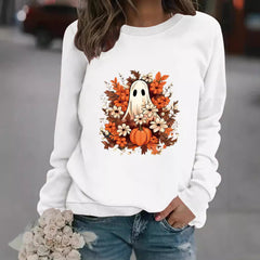 Photo: Autumn Bloom Ghost Sweatshirt | Seoden London — view 3