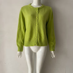 Photo: Women's Crew Neck Button Cardigan | Seoden London — view 13
