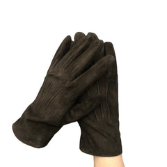 Photo: Hakodate Suede-Look Winter Gloves | Seoden London — view 1