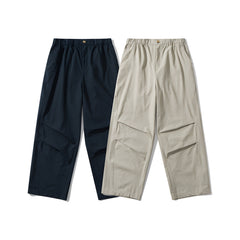 Photo: Men's Pleated Straight Leg Cotton Chinos | Seoden London — view 5
