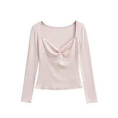 Photo: Marisol Twist-Front Long Sleeve Top | Seoden London — view 3