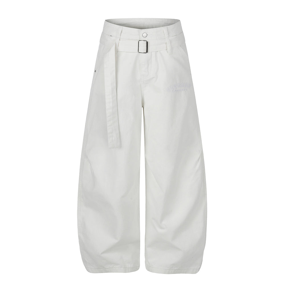 Photo: Women's Belted Wide Leg Cargo Trousers | Seoden London