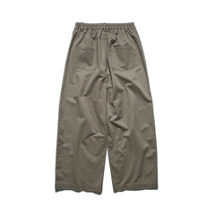 Photo: Men's Washed Cotton Wide Leg Chinos | Seoden London — view 2