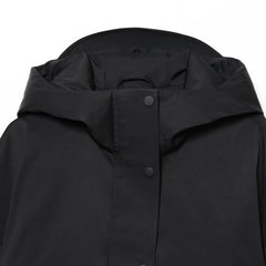 Photo: Portobello Cropped Hooded Rain Jacket | Seoden London — view 3