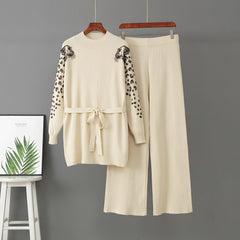 Photo: Women's Knit Jumper and Wide Leg Trousers Set | Seoden London — view 5