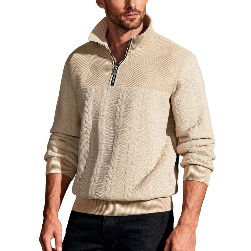 Photo: Harbour Quarter-Zip Knit Pullover | Seoden London