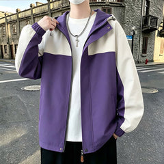 Photo: Yokohama Colour-Block Hooded Jacket | Seoden London — view 10
