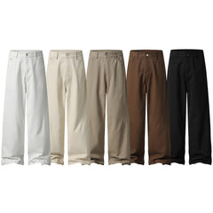 Photo: Men's Straight Leg Cotton Chinos | Seoden London — view 5