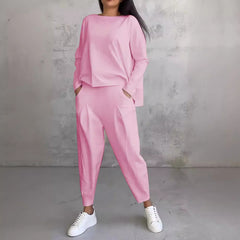 Photo: Milano Sweatshirt & Jogger Lounge Set | Seoden London — view 3