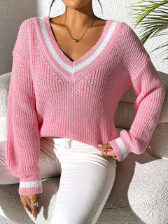 Photo: Cambridge Varsity V-Neck Jumper | Seoden London — view 5