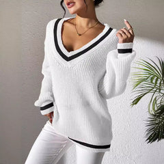 Photo: Cambridge Varsity V-Neck Jumper | Seoden London — view 4