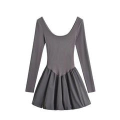 Photo: Women's Colour Block Knitted Dress | Seoden London — view 4
