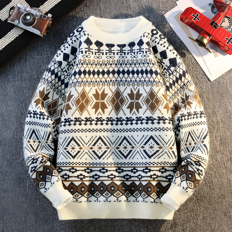 Photo: Lillehammer Fair Isle Crew Knit | Seoden London