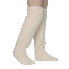 Photo: Cloud Plush Over-the-Knee Lounge Socks | Seoden London — view 10