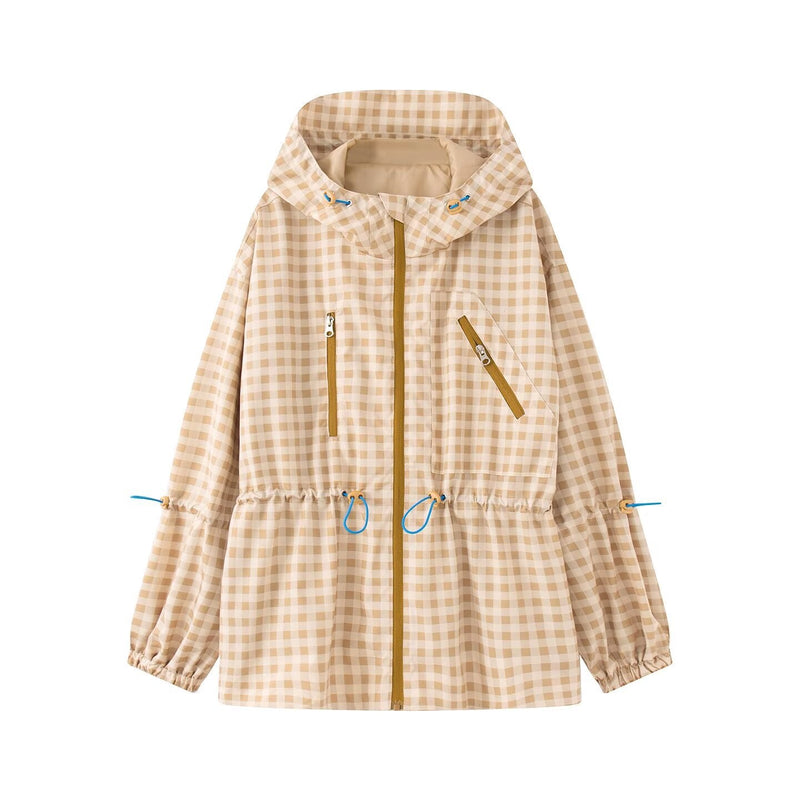 Photo: Glasgow Gingham Hooded Rain Jacket | Seoden London