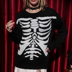 Photo: Anatomy Skeleton Knit Jumper | Seoden London — view 4