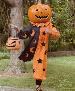 Photo: Jack-o'-Lantern Star Print Jumpsuit | Seoden London — view 6