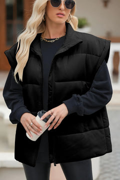 Photo: Aspen Oversized Puffer Gilet | Seoden London — view 3