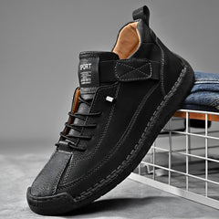 Photo: Lucca Men's Hand-Stitched Trainers | Seoden London — view 16