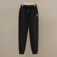 Photo: Nagisa Fleece-Lined Cuffed Joggers | Seoden London — view 3