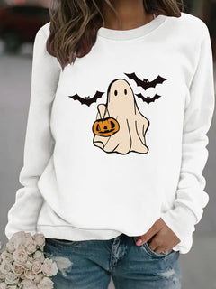 Photo: Trick or Treat Ghost Sweatshirt | Seoden London — view 5