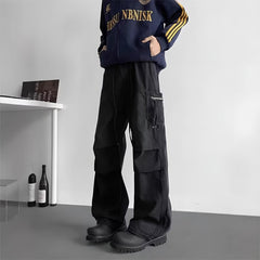 Photo: Men's Wide Leg Cargo Jeans | Seoden London — view 2
