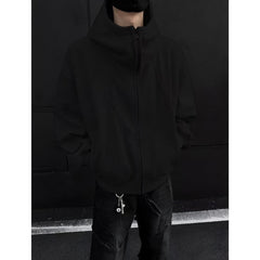 Photo: Men's Heavyweight Cotton Zip Up Hoodie | Seoden London — view 6