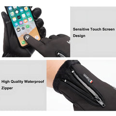 Photo: Zip-Cuff Waterproof Winter Gloves | Seoden London — view 8