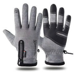 Photo: Zip-Cuff Waterproof Winter Gloves | Seoden London — view 6