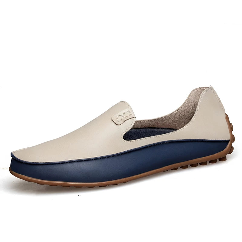 Photo: Portofino Two-Tone Boat Loafers | Seoden London