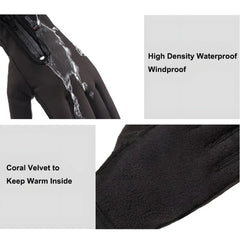 Photo: Zip-Cuff Waterproof Winter Gloves | Seoden London — view 3