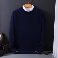Photo: Cheltenham Men's Crew Neck Jumper | Seoden London — view 13