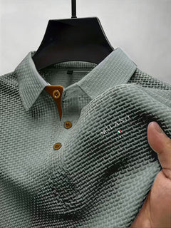 Photo: Rimini Tipped Waffle Polo | Seoden London — view 18
