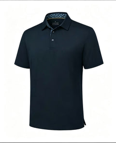 Photo: Kamakura Contrast-Collar Polo | Seoden London — view 2