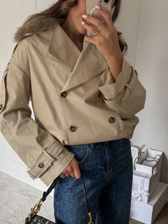 Photo: Notting Hill Short Trench Jacket | Seoden London — view 4