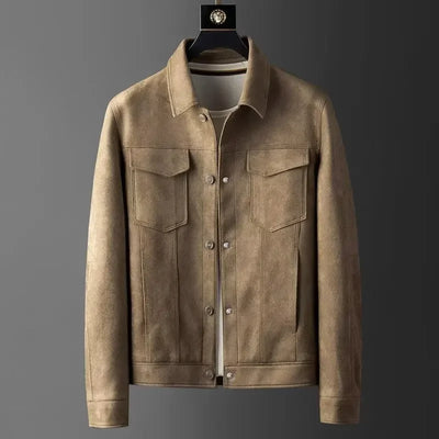 THEODORE MARCUS LEATHER BOMBER thumbnail