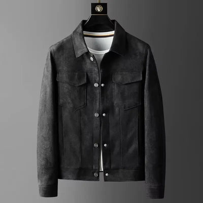 THEODORE MARCUS LEATHER BOMBER thumbnail