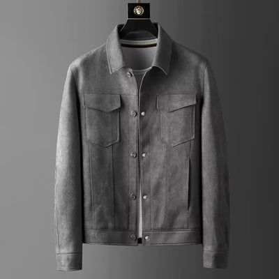 THEODORE MARCUS LEATHER BOMBER thumbnail