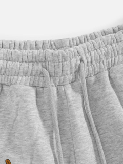 Photo: Whitstable Embroidered Pup Barrel-Leg Sweatpants | Seoden London — view 7
