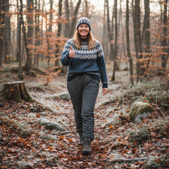 Photo: Lillehammer Fleece-Lined Quilted Winter Trousers | Seoden London — view 4
